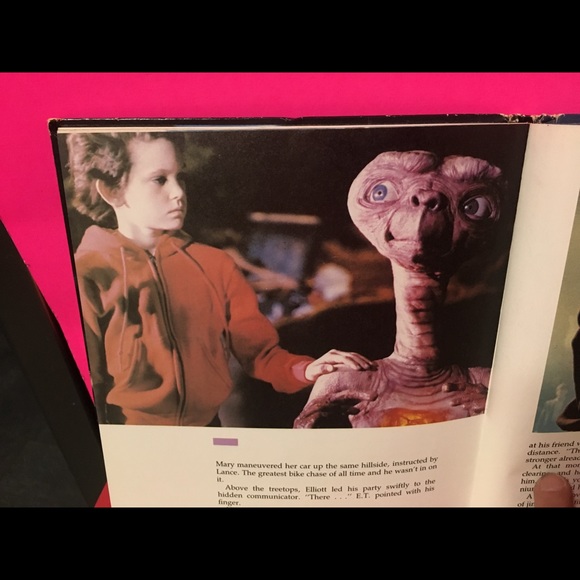E.T. Extra Terrestrial Storybook 1982 1st Printing - Picture 16 of 16